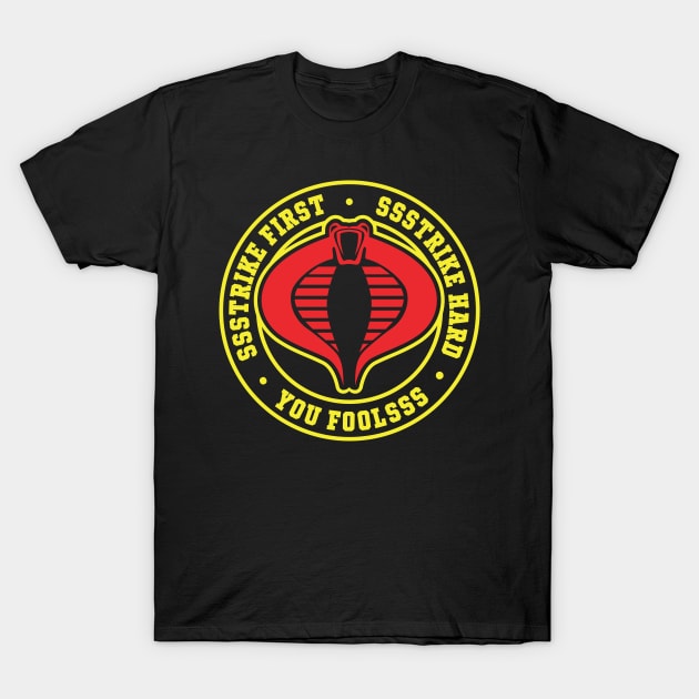 Cobra Kai-mander T-Shirt by HustlerofCultures